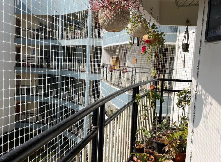 Anti Bird Nets for Balconies in Bangalore